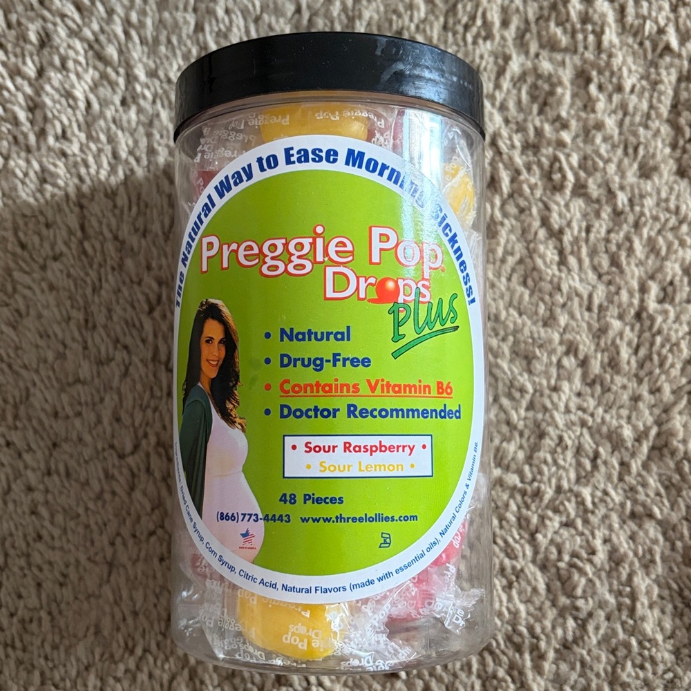 Preggie Pop Drops Plus Assorted Flavors